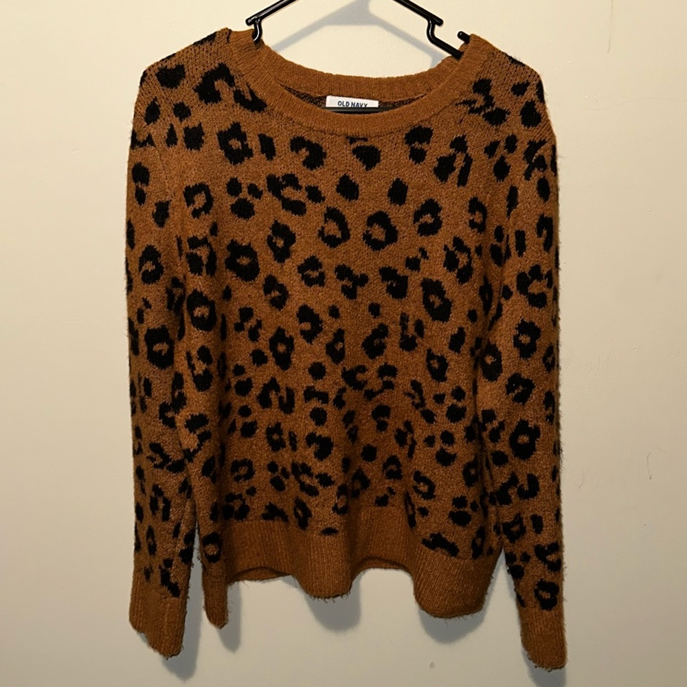 Leopard Print Sweater